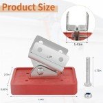 Anti-Skid Ladder Stabilizer Foot Pads (2 Pack)
