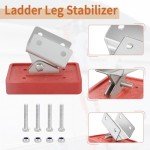 Anti-Skid Ladder Stabilizer Foot Pads (2 Pack)