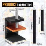 Ladder Stabilizer with Adjustable Straps and Anchor