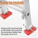 Anti-Skid Ladder Stabilizer Foot Pads (2 Pack)