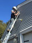 Ladder Stabilizer and Safety Rail System
