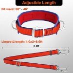 Adjustable Safety Belt Harness for Ladder Climbing