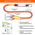 Safety Harness Fall Protection Kit with Shock Absorber