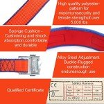 Adjustable Safety Belt Harness for Ladder Climbing