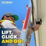 Ladder Stability Anchor Kit with 3Ft Strap