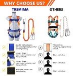 Safety Harness Fall Protection Kit with Shock Absorber