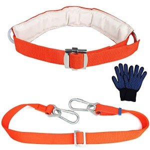 Adjustable Tree Climbing Safety Belt & Lanyard