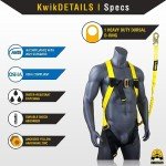 Scorpion Safety Harness with 6ft Lanyard