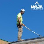 50’ Roofer's Safety Bucket Kit with Harness & Anchor