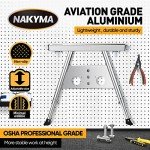 Adjustable Ladder Stabilizer for Roof and Wall