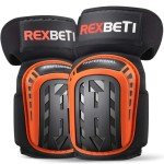 REXBETI Gel Knee Pads for Work and Gardening