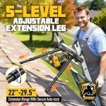 Adjustable Ladder Stabilizer for Safety and Stability