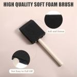 Bewudy Foam Paint Brushes Set for DIY Projects