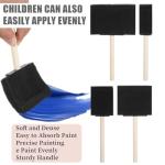Bewudy Foam Paint Brushes Set for DIY Projects