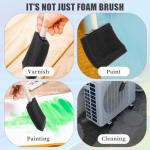 Bewudy Foam Paint Brushes Set for DIY Projects