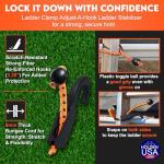 Holden USA Ladder Stabilizer Clamp - 2 Pack