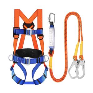 Safety Harness Fall Protection Kit with Shock Absorber