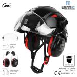 Safety Helmet with Visor and Ear Protection