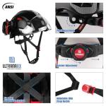 Safety Helmet with Visor and Ear Protection