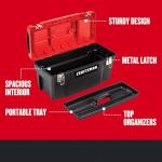 Craftsman Lockable 20-Inch Tool Box with Tray