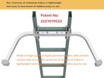 Heavy Duty Ladder Stabilizer with Non-Slip Pads
