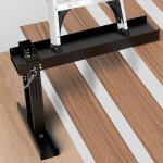 Adjustable Ladder Leveler for Stair Use