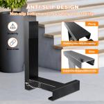 Adjustable Ladder Leveler for Stair Use