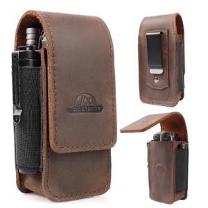 Topstache Leather Multitool Sheath and Organizer