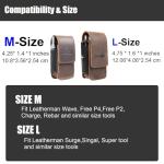 Topstache Leather Multitool Sheath and Organizer