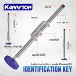 KARRYTON Adjustable Ladder Stabilizers for Stairs