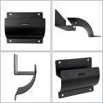 Heavy Duty Ladder Hooks for Garage Storage - 2 Pack