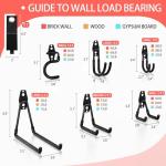 Heavy Duty Garage Hooks for Tools and Bikes