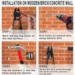 KOFANI Heavy Duty Wall Mount Storage Hooks - 16 Pack