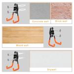 KURUI Heavy Duty Metal Hooks for Garage Storage