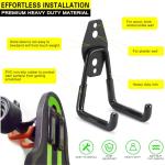Heavy Duty Garage Hooks for Ladder Storage 2 Pack