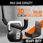 Heavy-Duty Garage Hooks for Bikes and Ladders