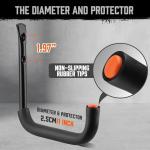 Heavy-Duty Garage Hooks for Bikes and Ladders