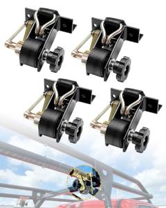Heavy-Duty Ladder Rack Ratchet Straps - 4 Pack