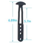 Boat Ladder Stabilizer Strap with Adjustable Mounts