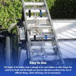 Adjustable Ladder Rack Tie Down Straps - 4 Pack