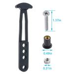 Boat Ladder Stabilizer Strap with Adjustable Mounts