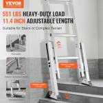 VEVOR Steel Ladder Leveling Tool for Uneven Ground