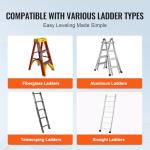 VEVOR Steel Ladder Leveling Tool for Uneven Ground