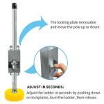 Adjustable Ladder Stabilizer with Anti-Slip Feet