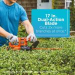 BLACK+DECKER 17" Electric Hedge Trimmer