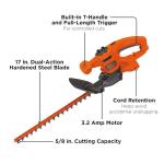 BLACK+DECKER 17" Electric Hedge Trimmer