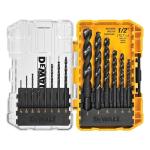 DEWALT 14-Piece Drill Bit Set, 135° Split Point