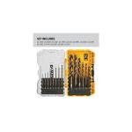 DEWALT 14-Piece Drill Bit Set, 135° Split Point