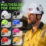 Reflective Vented Hard Hat for Construction Safety