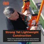 Bighorn Roof Ladder Stabilizer with Support Handle